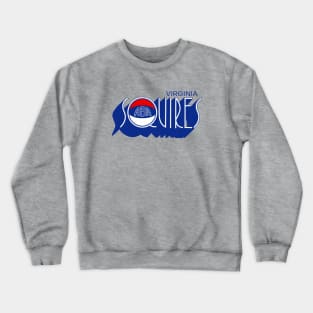 Defunct Virginia Squires ABA Basketball 1976 Crewneck Sweatshirt